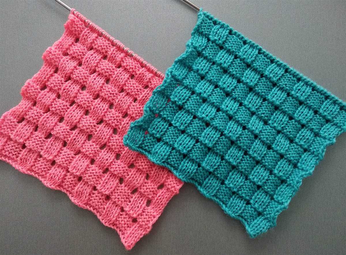 Free knitting patterns for 5 inch squares