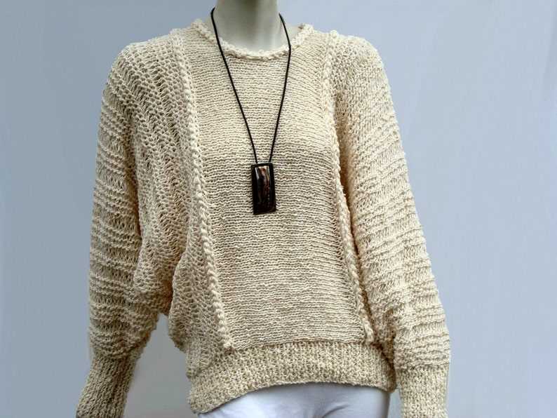 Free knitting patterns for cotton sweaters