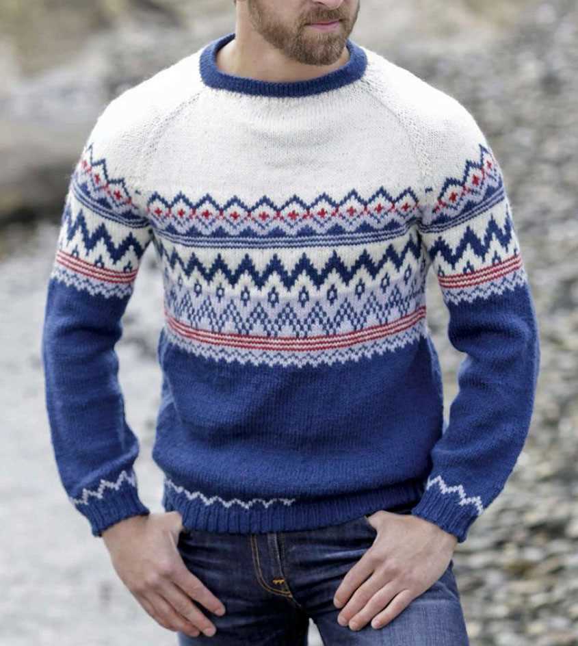 Free knitting patterns for mens jumpers uk