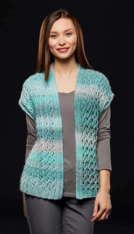 Free knitting patterns for womens vests