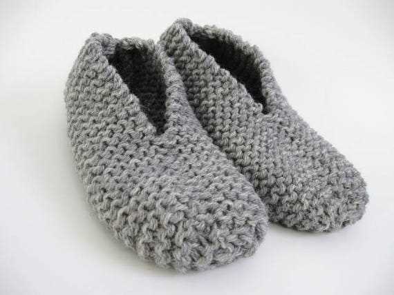 Mens knitted slipper patterns free