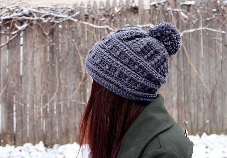 Free ladies beanie knitting pattern