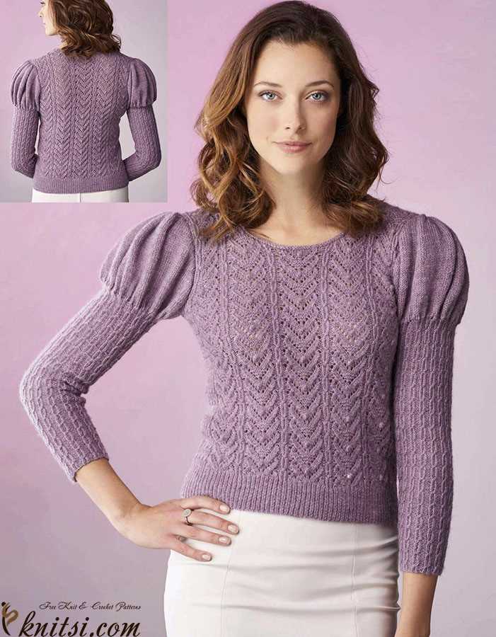Free ladies sleeveless jumper knitting pattern