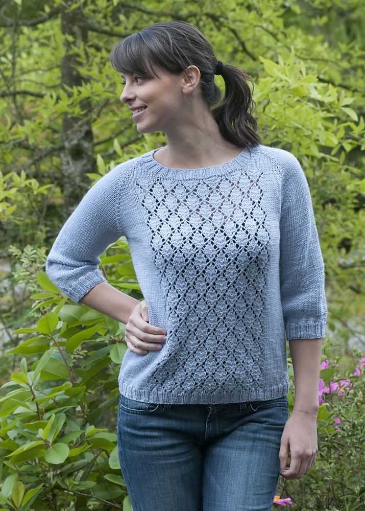 Knitting patterns ladies sweaters