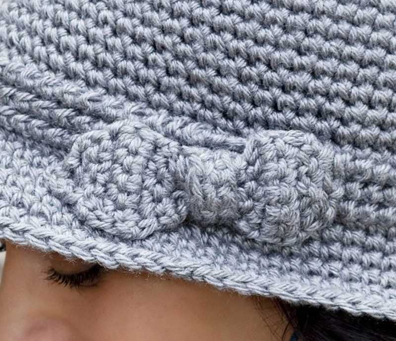 Caron knit hat pattern