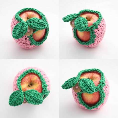 Apple cozy knitting pattern