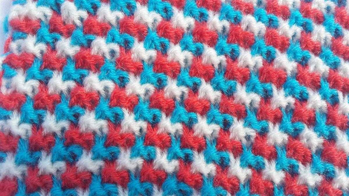 Artistic knitting patterns