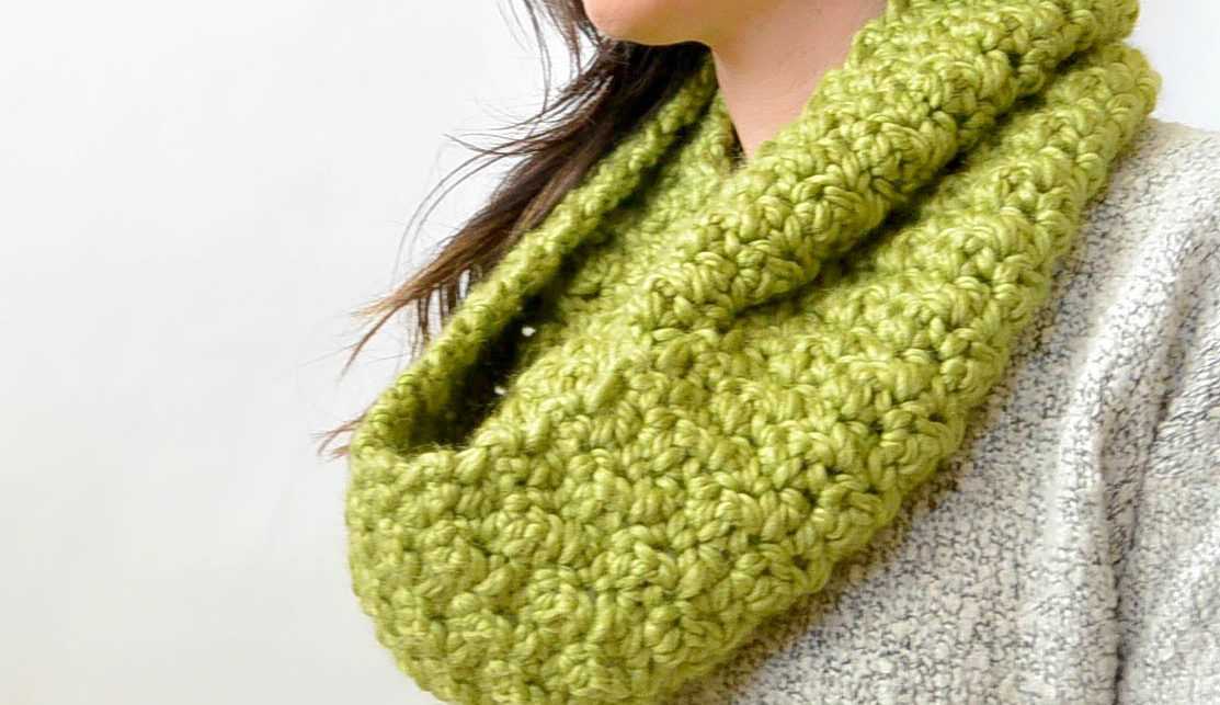 Knitted chunky scarf pattern free