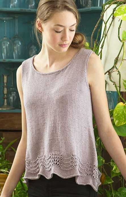 Knit tank top patterns