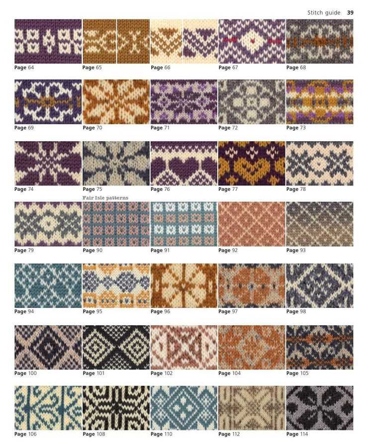 Free fair isle scarf knitting patterns
