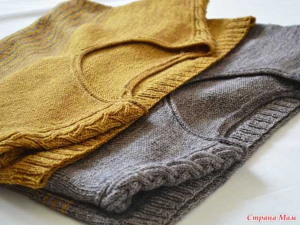 Saddle shoulder knitting pattern