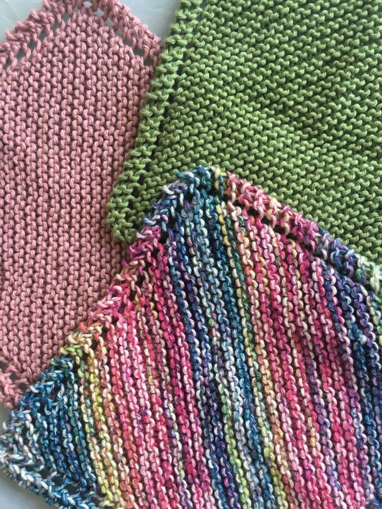 Knit dish rag pattern