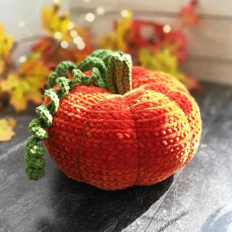 Free pumpkin knitting pattern for chocolate orange