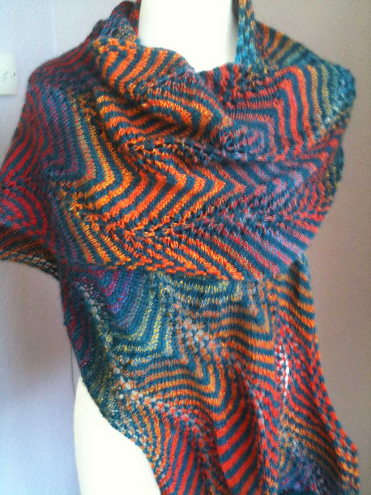Missoni scarf knitting pattern
