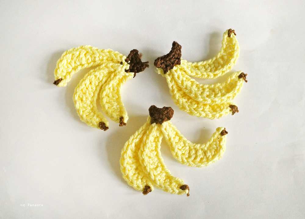 Banana knitting pattern free