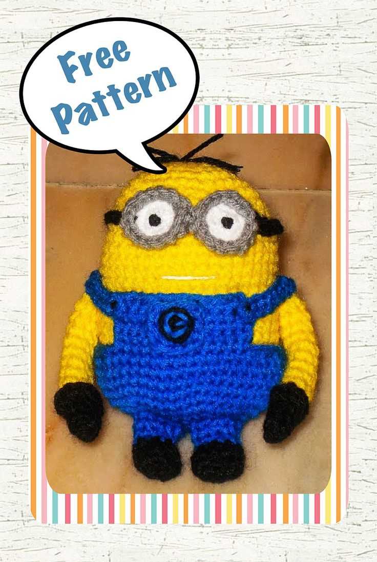 Knitting pattern minion despicable me