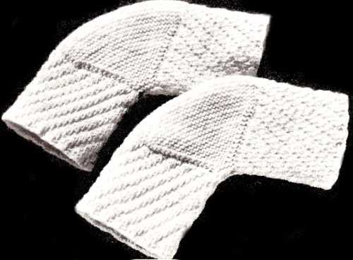 Free knitted knee warmer pattern