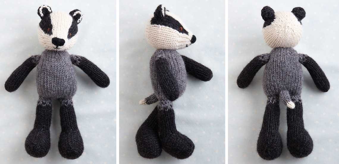 Badger knitting pattern