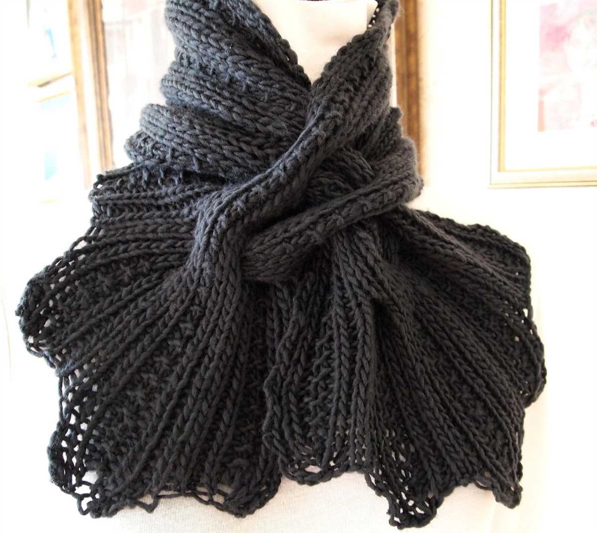 Free scarf knit pattern
