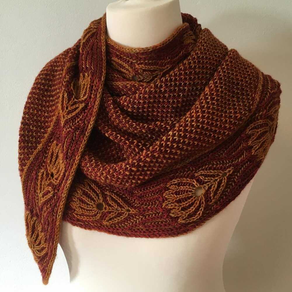 Free sontag shawl knitting pattern