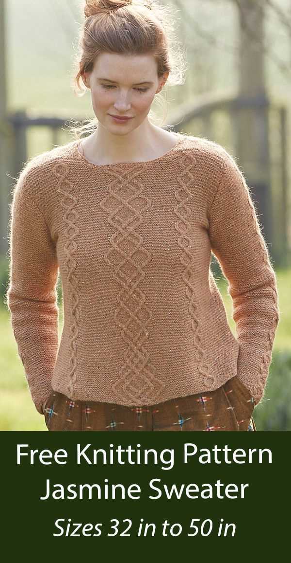 Free sport weight sweater knitting patterns