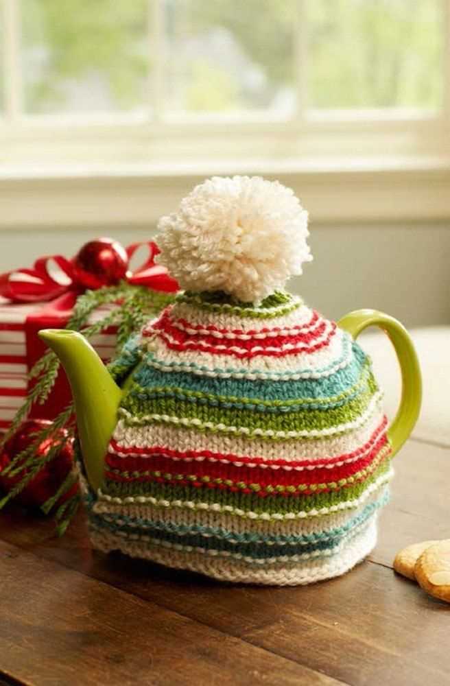 Easy tea cosy knitting pattern