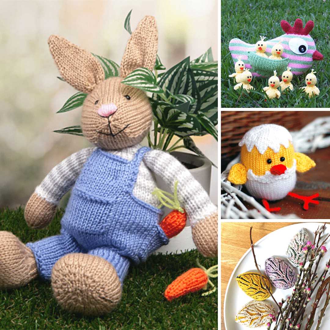 Free easter knit dishcloth patterns