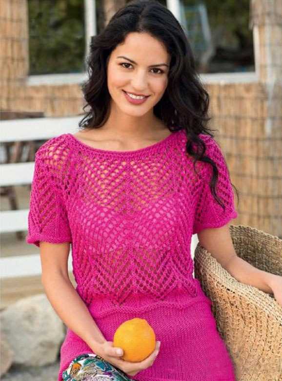Knit blouse pattern