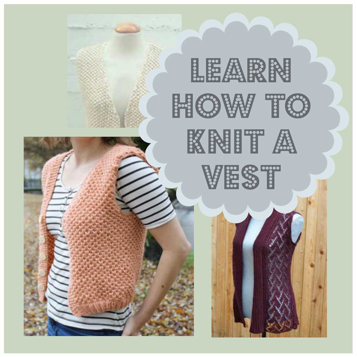 Unlock your creativity with these free knitting patterns for vests Free vest patterns to knit