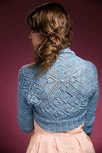 Wedding shrug knitting pattern