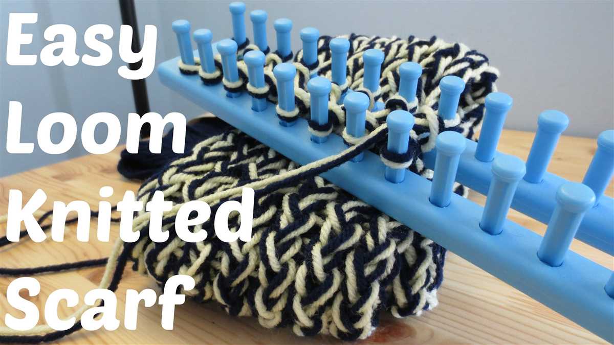 Loom knitting patterns youtube