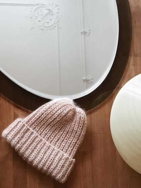 Knit summer beanie pattern