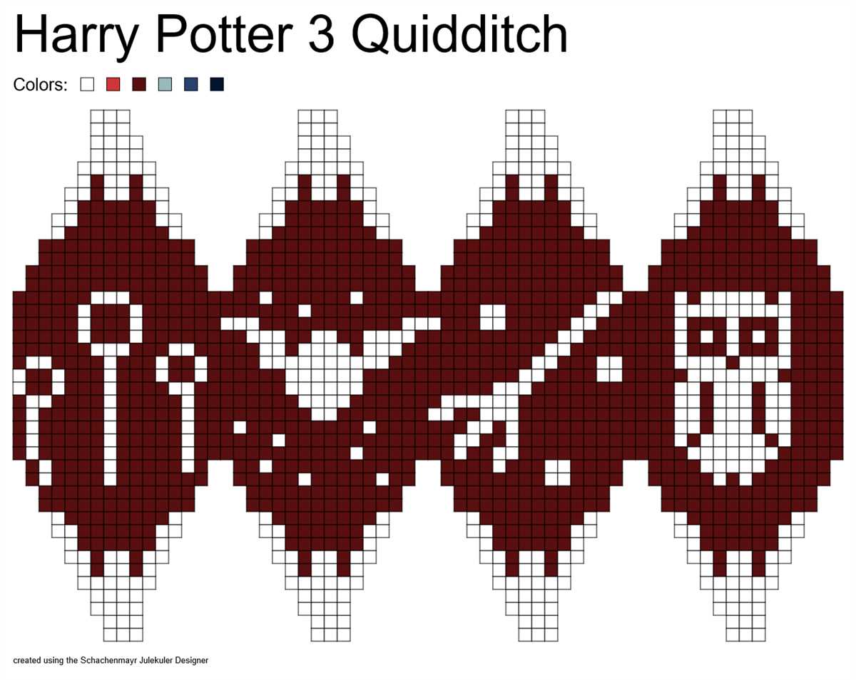 Harry potter quidditch sweater knitting pattern