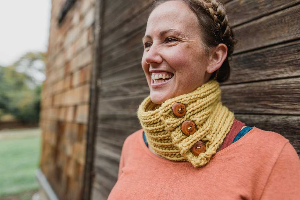 Summer cowl knitting pattern