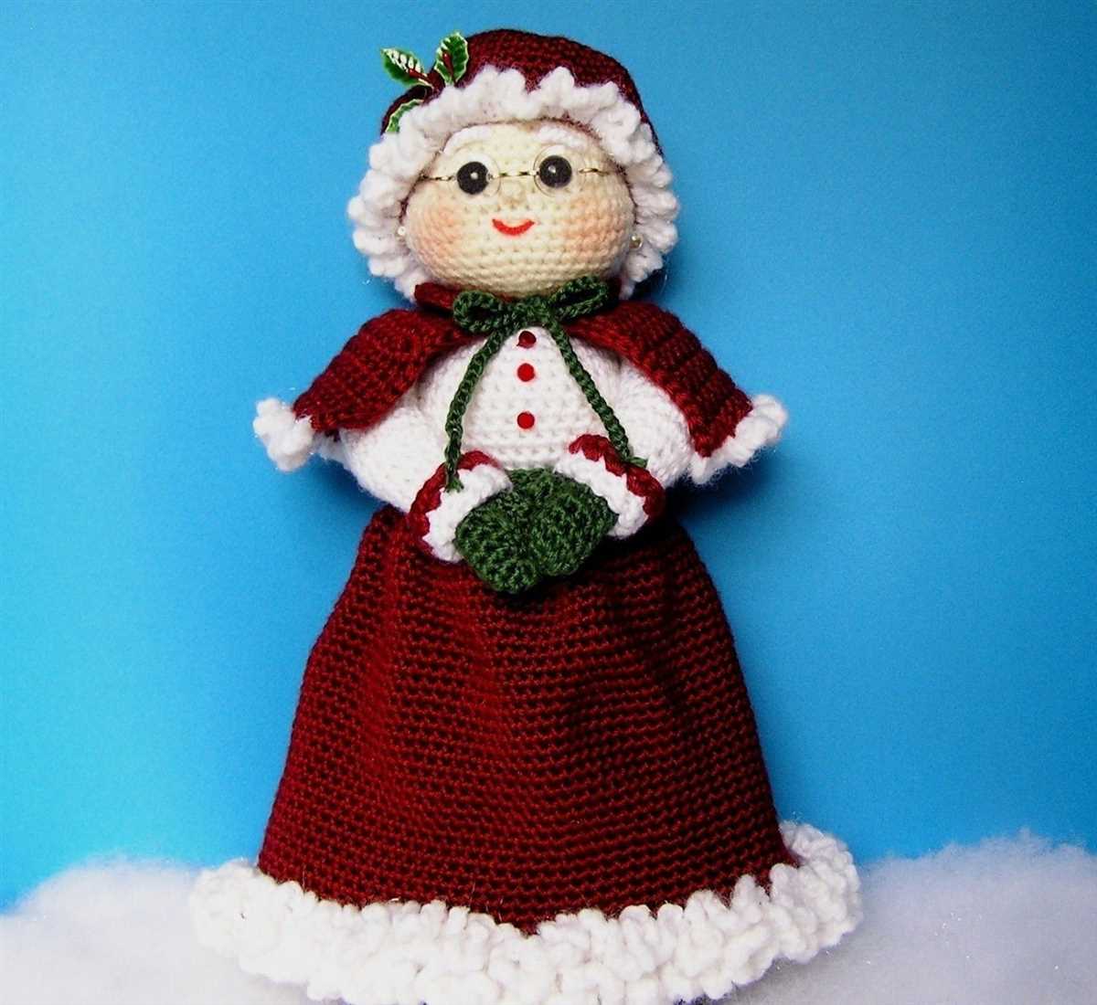 Mrs claus knitting pattern
