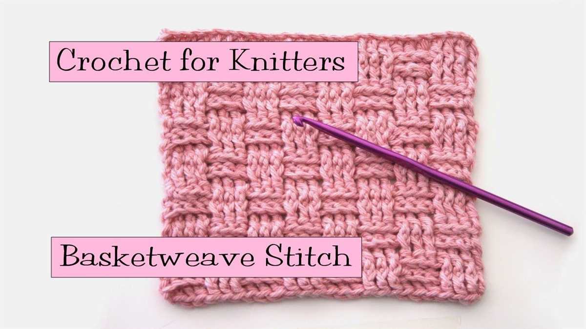 Create a Unique Basket Weave Knitted Dishcloth Pattern Basket weave knitted dishcloth pattern