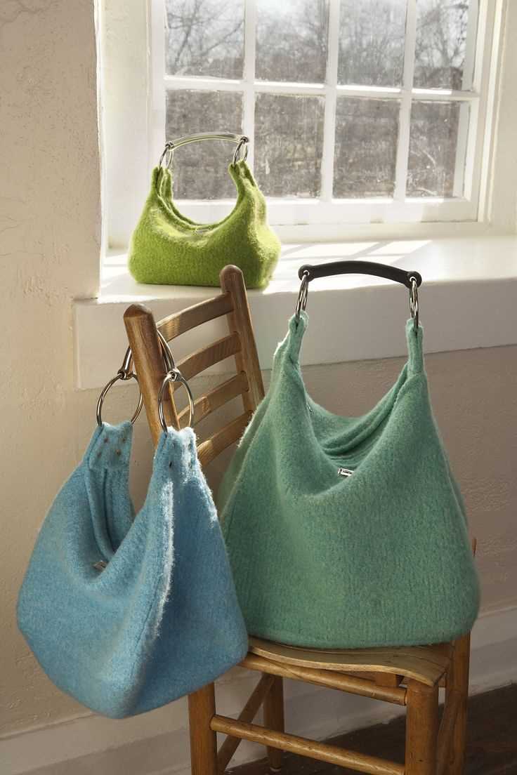 Knit felted market bag pattern