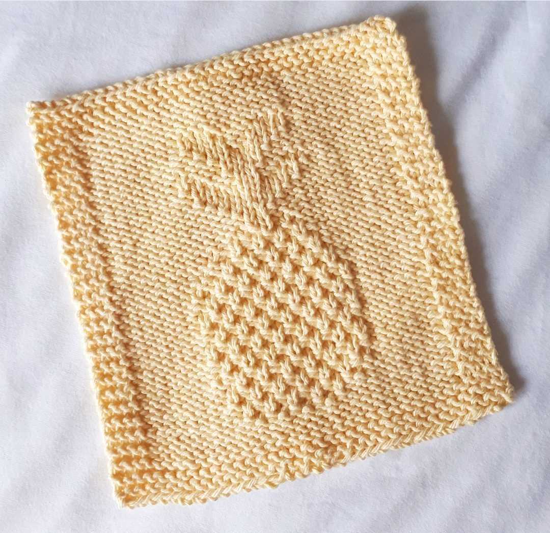 Knitted dishcloths pattern free