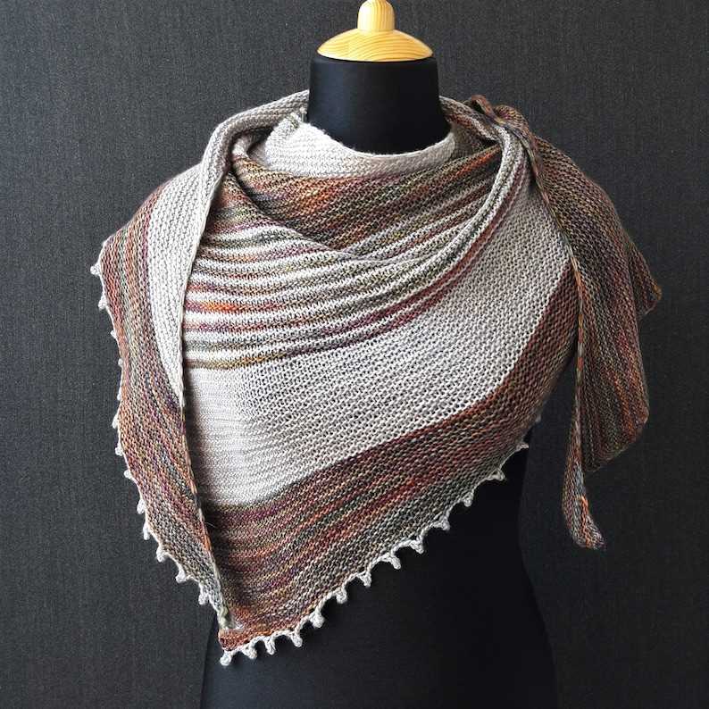 Free asymmetrical shawl knitting patterns