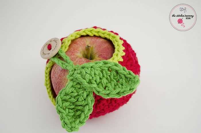 Apple cozy knitting pattern