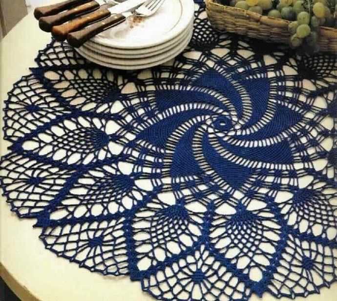 Easy knitted doily patterns