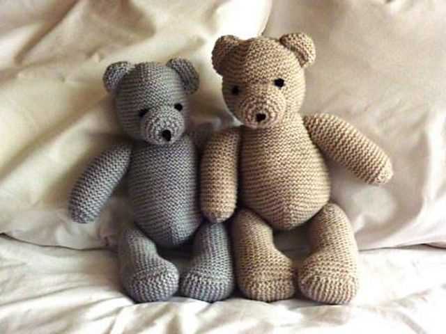 Knitted bear patterns