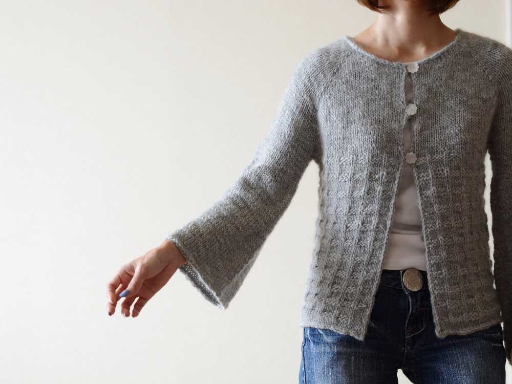 Free cardigan knitting pattern