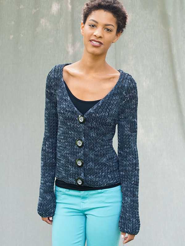 Free cardigan knitting pattern