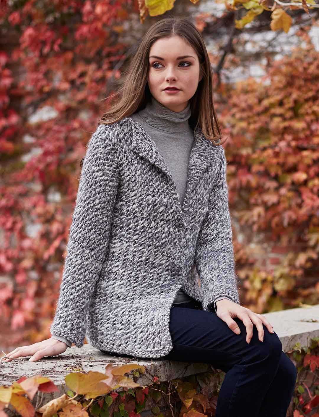 Free cardigan knitting pattern