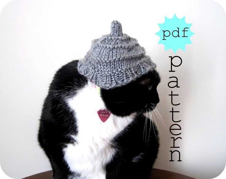 Free cat hat knitting pattern