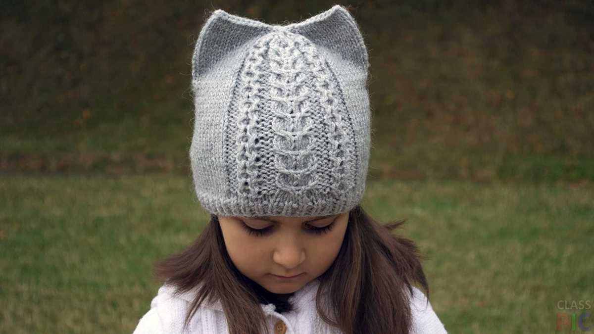 Free cat hat knitting pattern