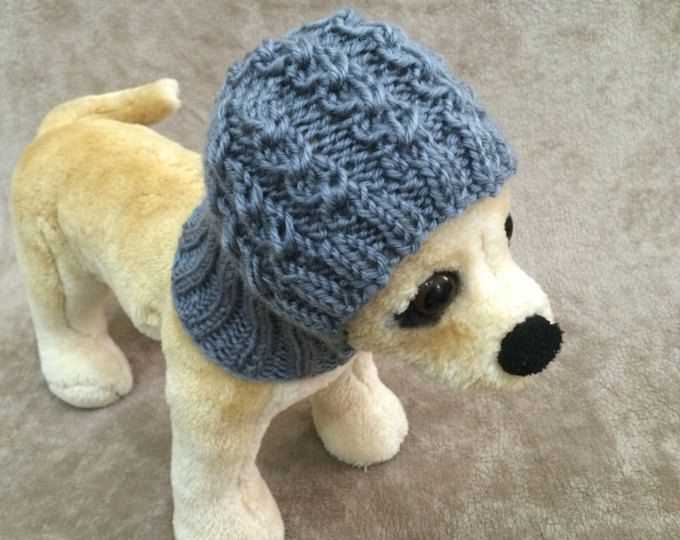 Knit hat for dog pattern