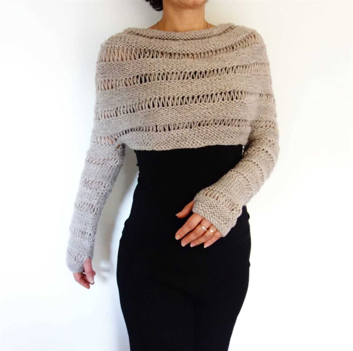 Free crop sweater knitting patterns