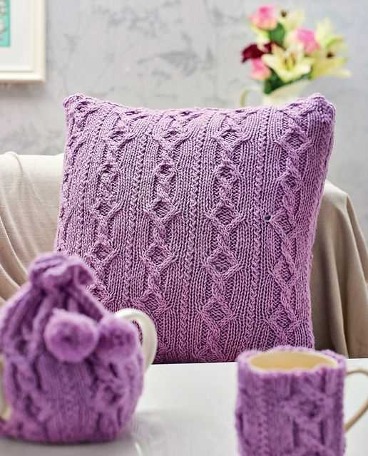 Free cushion knitting patterns